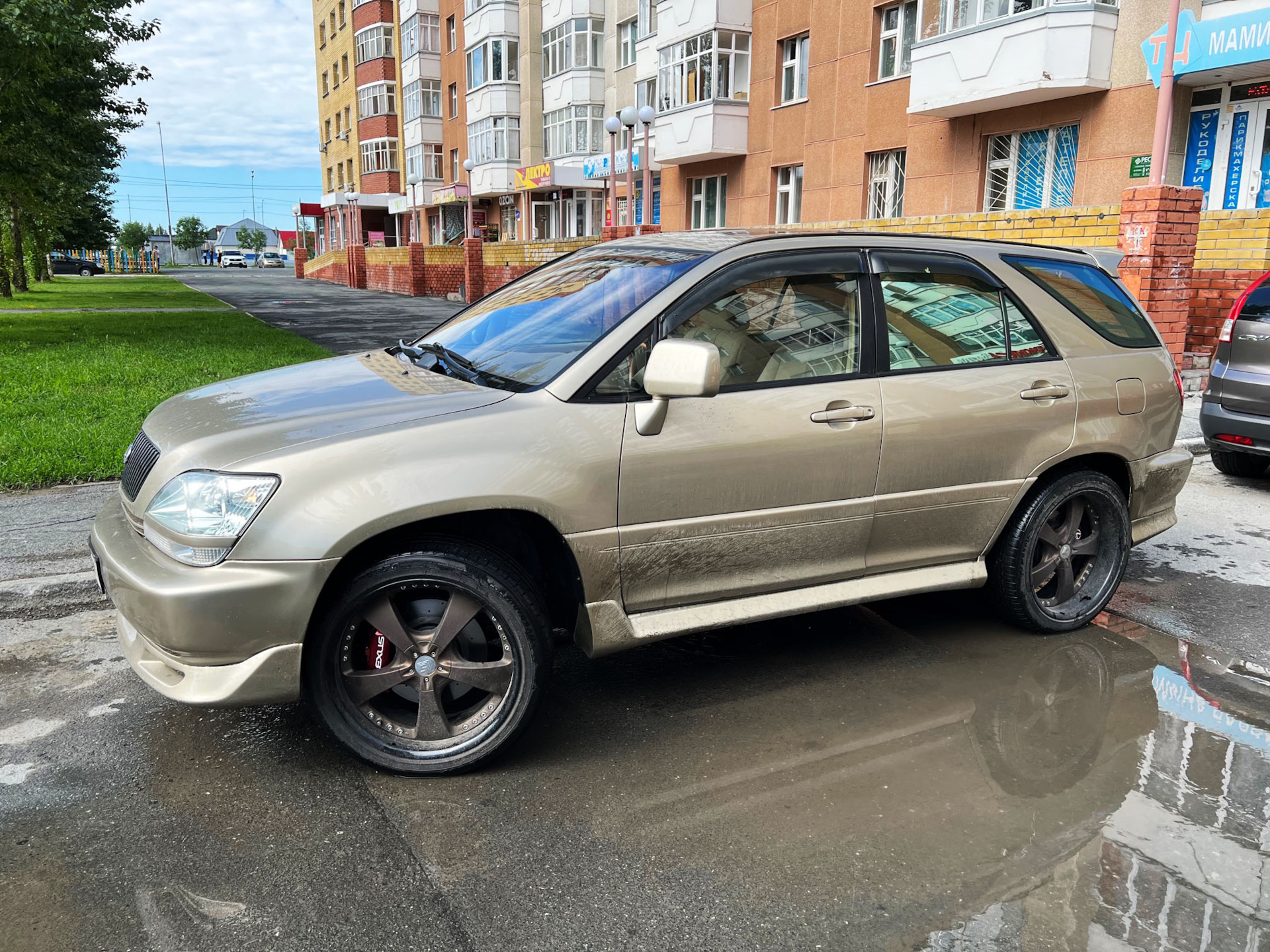 Установка тормозов 334/310мм 4pot/2pot от Celsior 30/GS 190. — Lexus RX  (1G), 3 л, 1998 года | тюнинг | DRIVE2