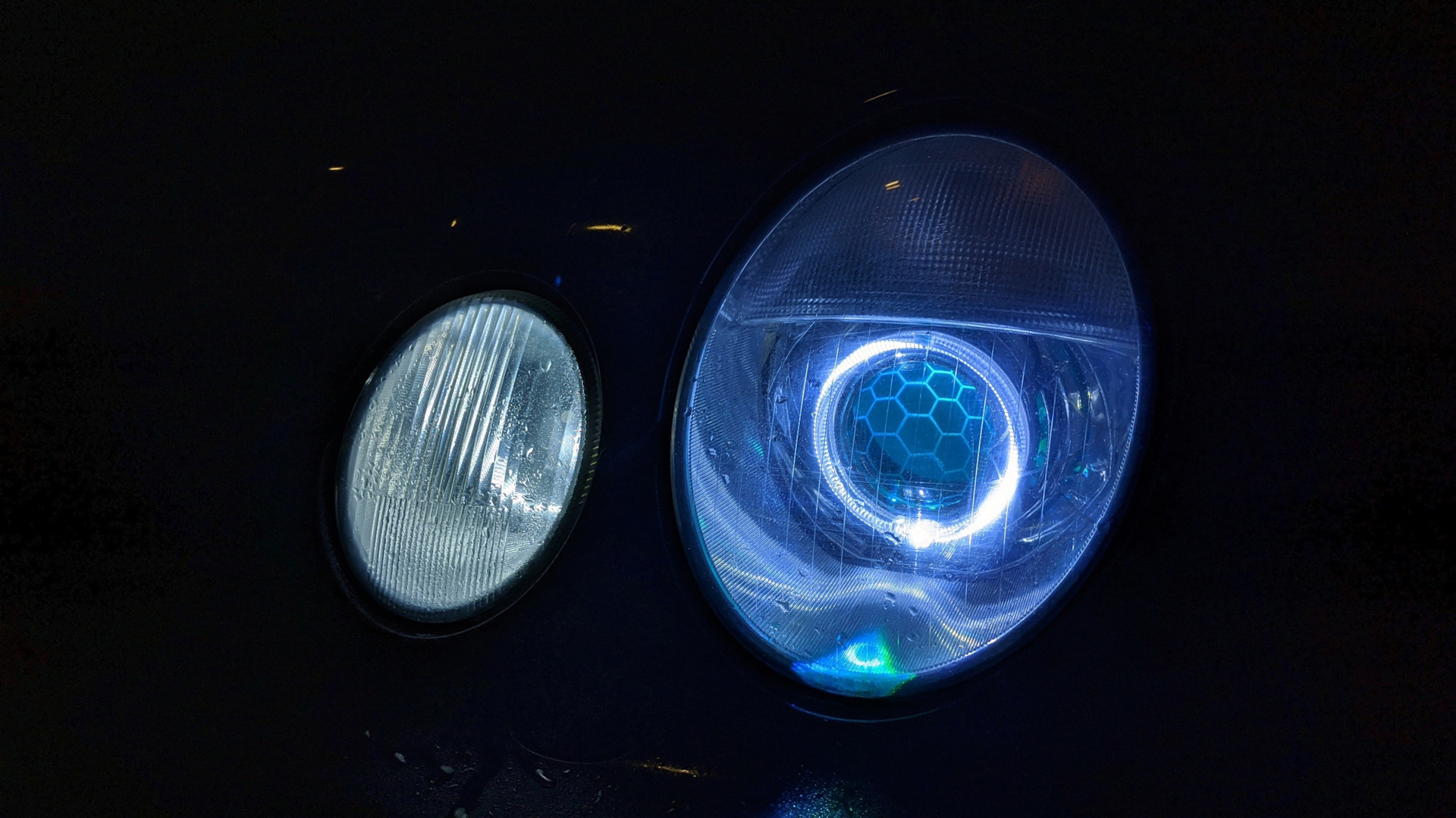 Мурцифер — машина сатаниста, часть 1. Линзы RGB. — Mercedes-Benz E ...