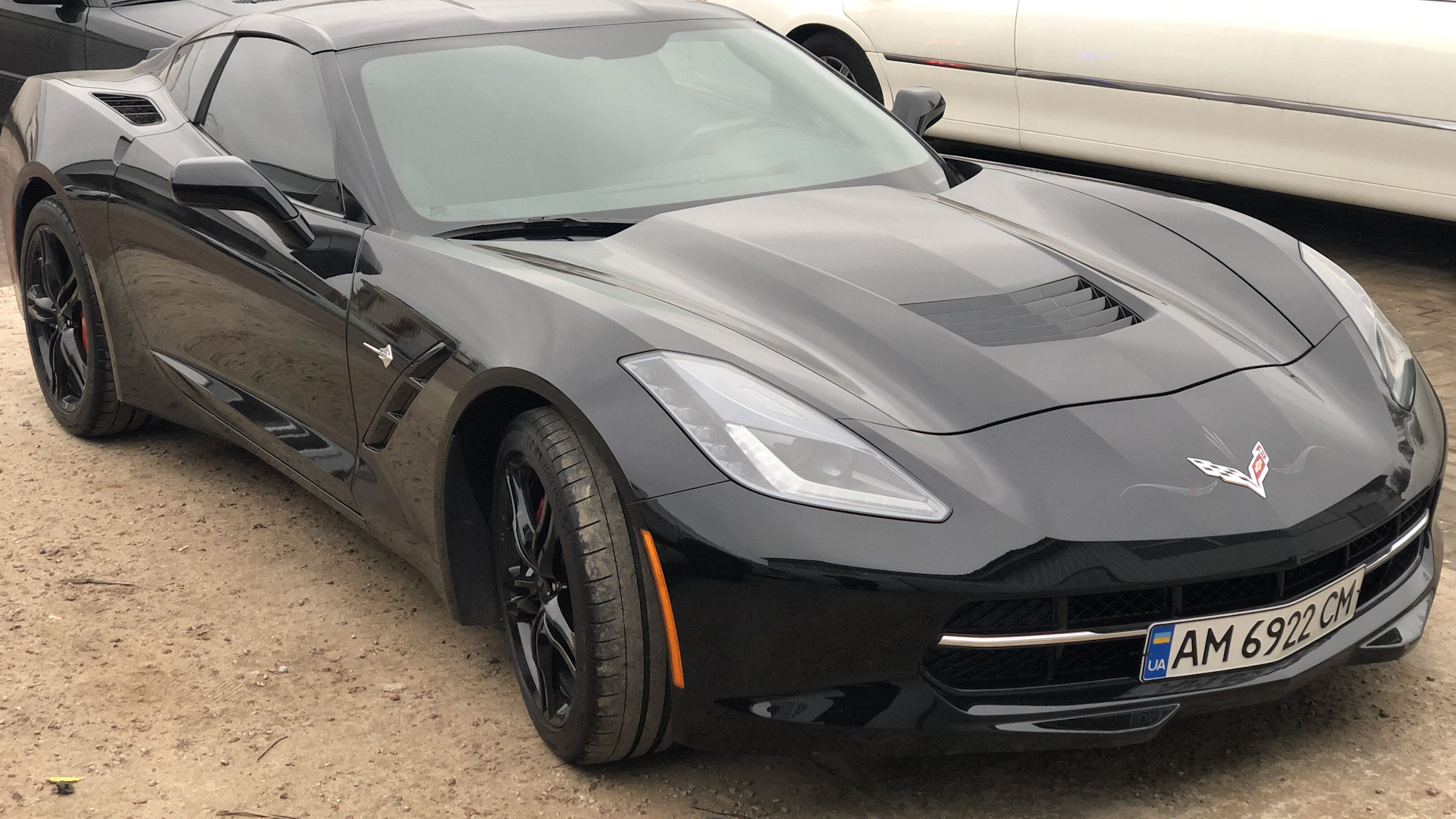 Chevrolet Corvette c7 Stingray Black