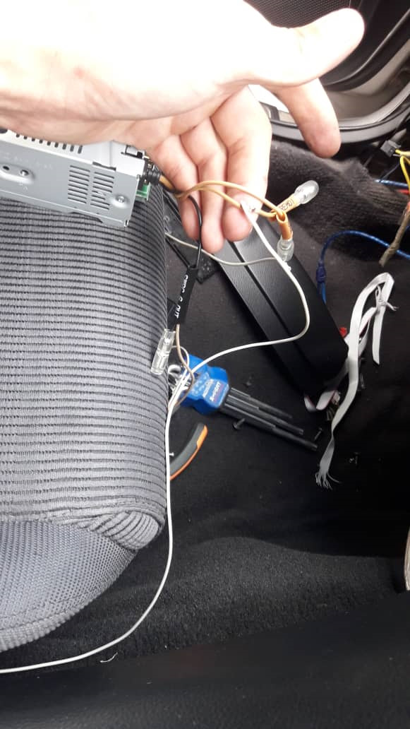 Установка Магнитолы Alpine cde-195BT вместо ранее установленного Alpine ...