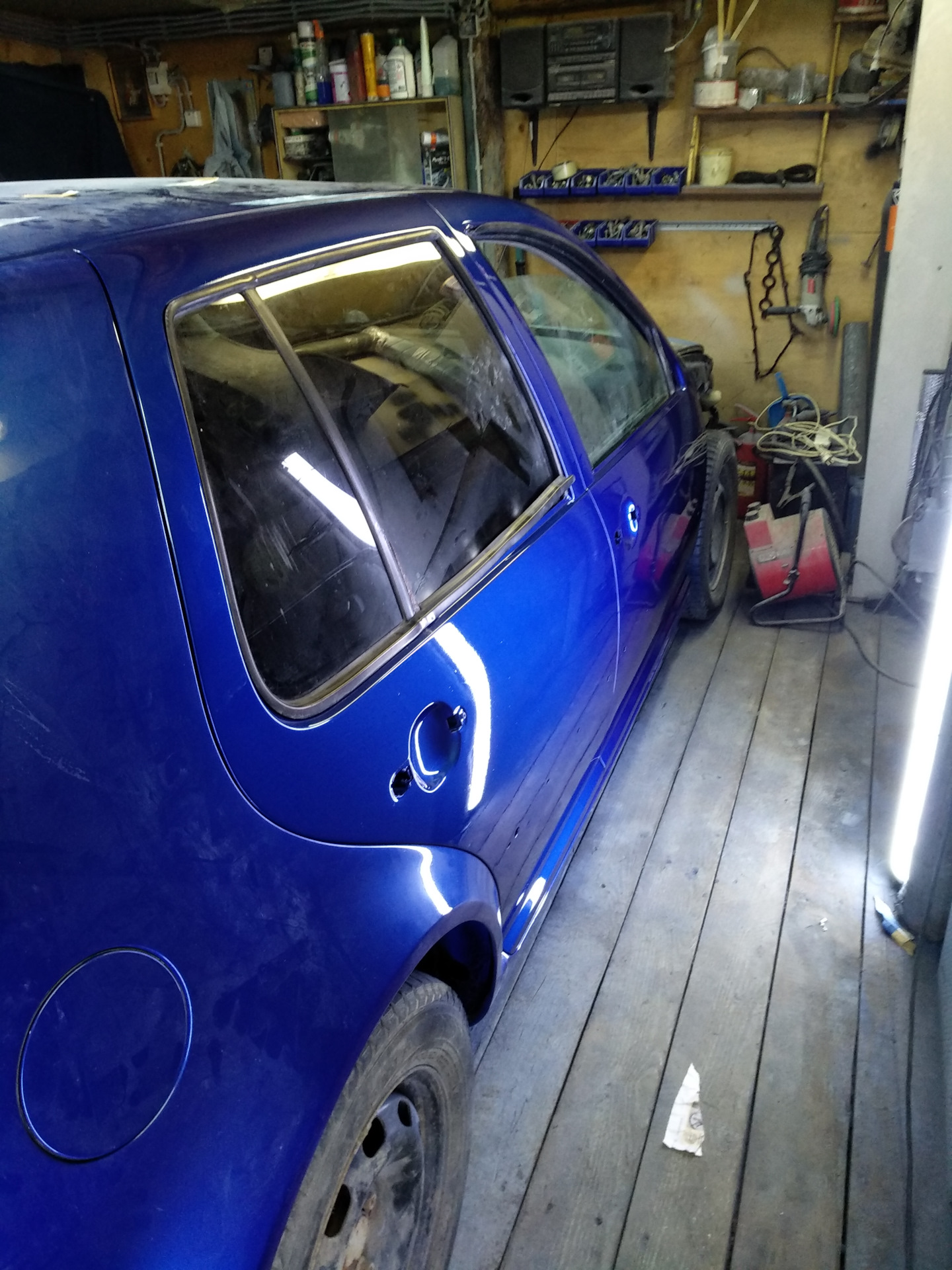 Полная капиталка машины Ч.8 ремонт кузова . — Volkswagen Golf Mk4, 1,8 ...