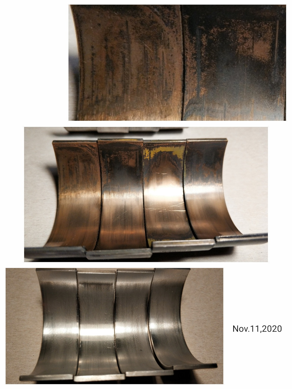 Менять вкладыши или нет? Эх, ПОМЕНЯЛ! — Renault Grand Scenic III, 1,5 л ...