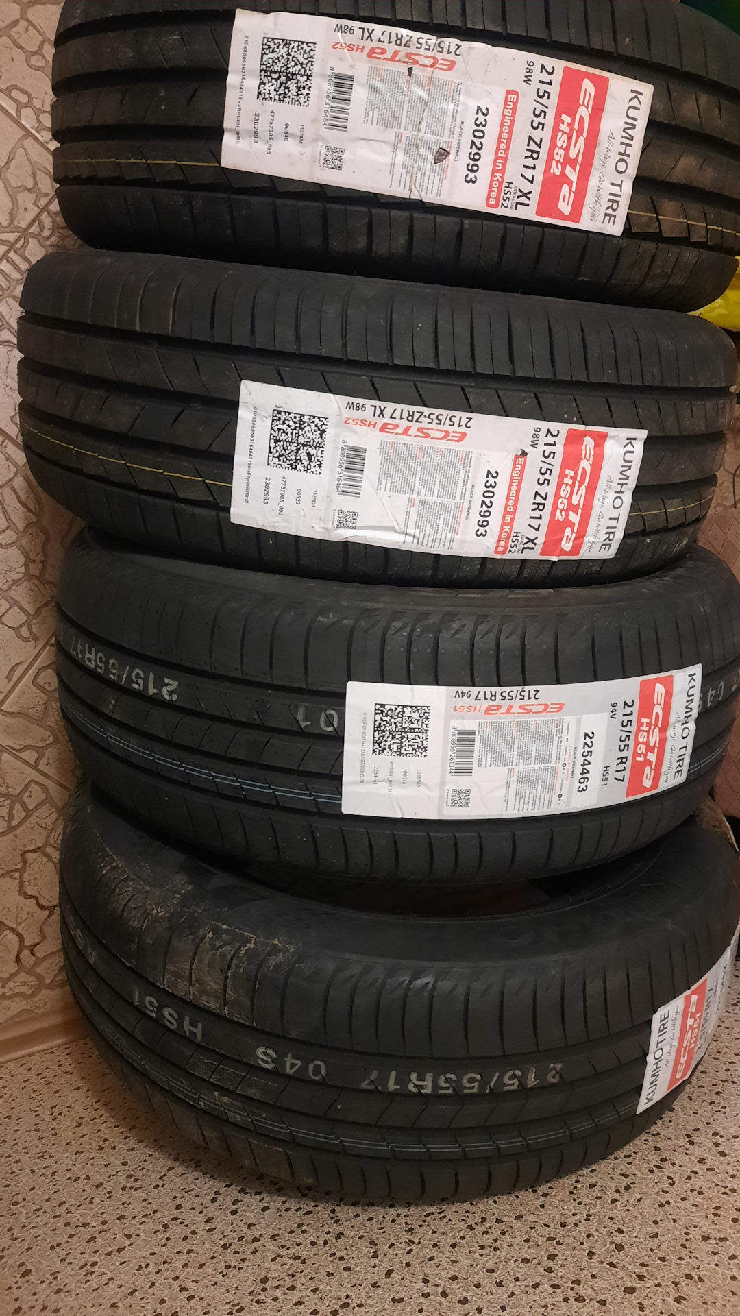 Шины на лето 215/55 R17 — Chevrolet Cruze (1G), 1,8 л, 2012 года | шины ...