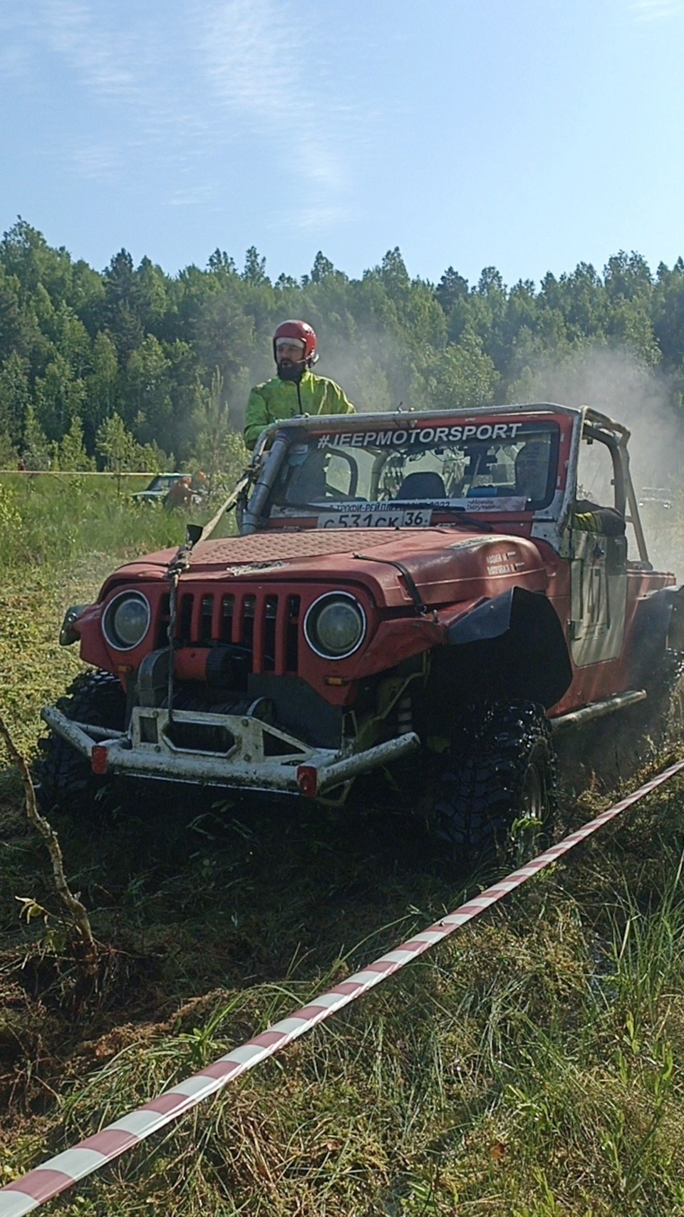 ЧР 1й этап Мариэл 4 день — Jeep Wrangler (TJ), 4 л, 1998 года |  соревнования | DRIVE2