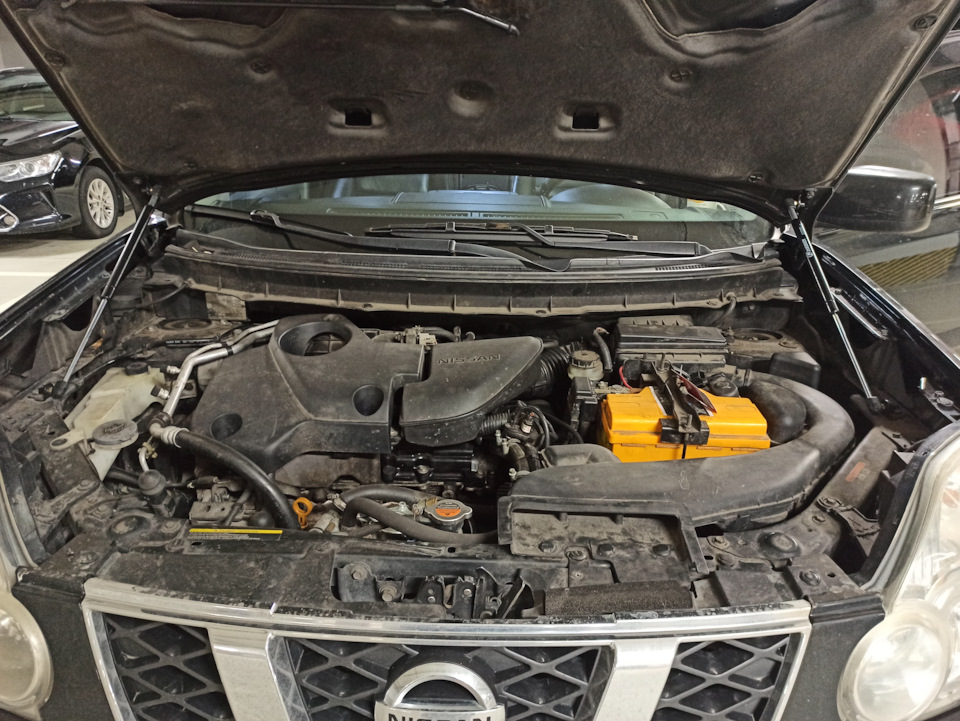 Газовые амортизаторы/упоры капота — Nissan X-Trail II (t31), 2,5 л ...