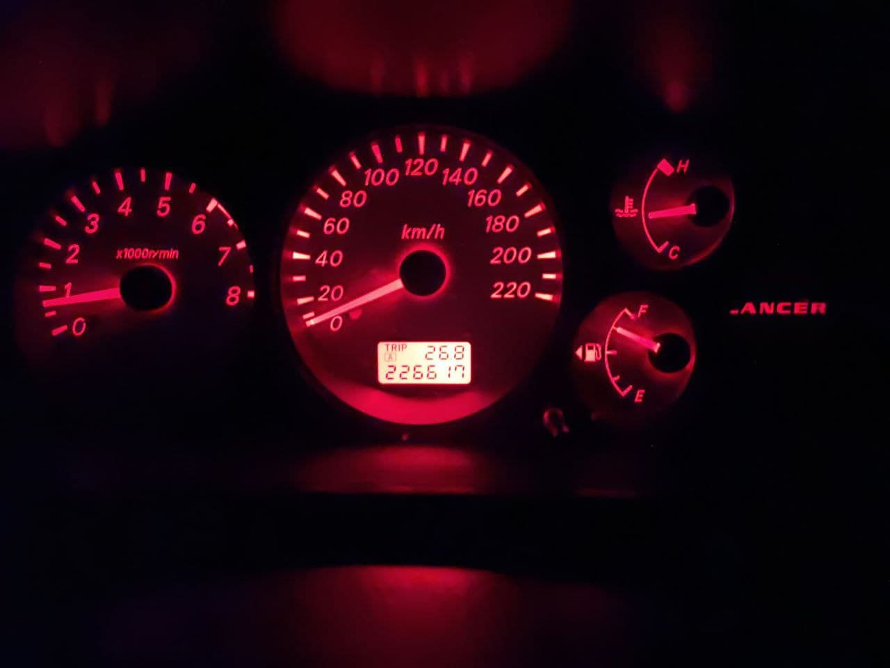Подсветка приборки и ее "переЦвет" — Mitsubishi Lancer IX, 1,6 л, 2007 ...
