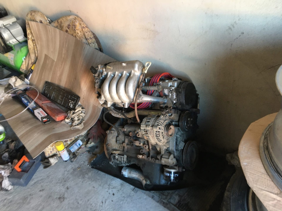 Новый двигатель 4G64T — Mitsubishi Eclipse (2G), 2,4 л, 1998 года ...