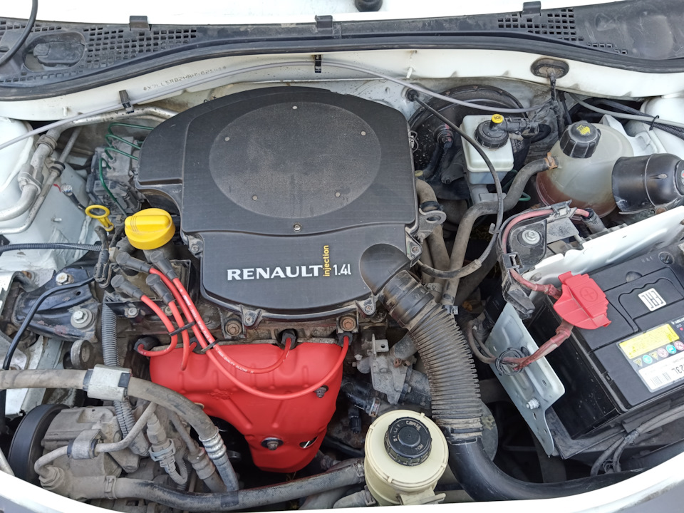 Экран коллектора — Renault Logan (1G), 1,4 л, 2011 года | своими руками ...