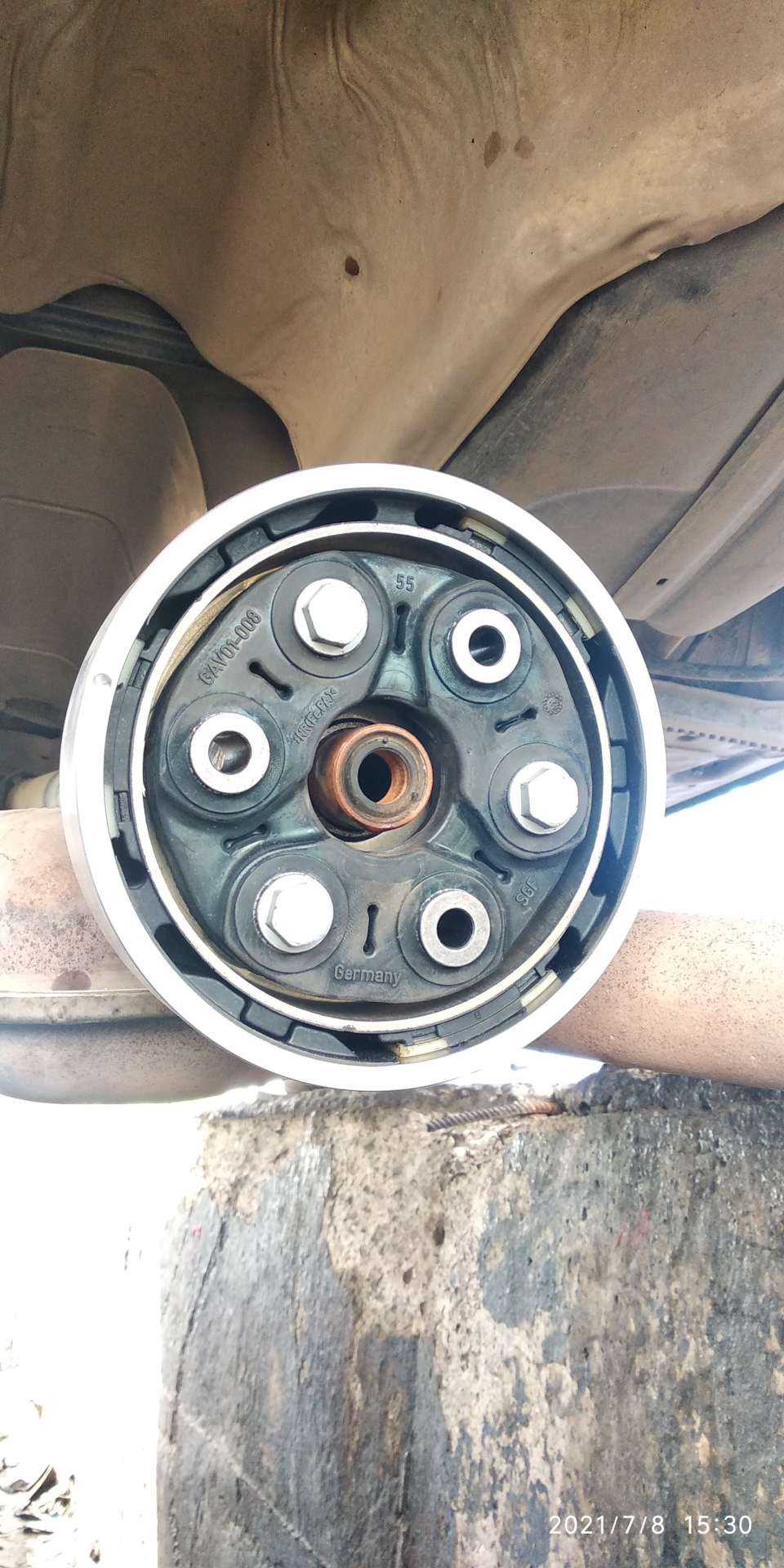 Запись 18. Мягкое соединение (задняя муфта карданного вала) и стирка ...