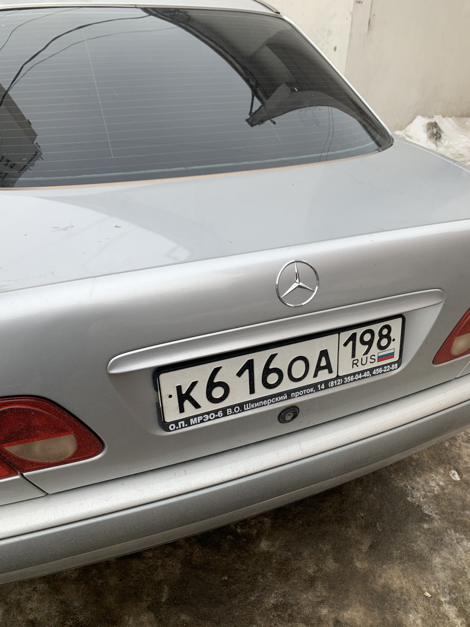 Немного эстетики — Mercedes-Benz E-class (W210), 2 л, 1996 года | просто  так | DRIVE2