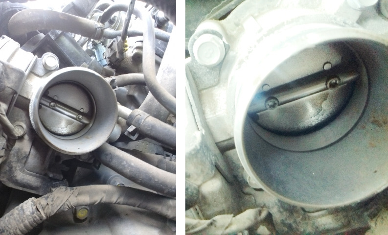 Чистка дроссельной заслонки + очистка испарителя кондиционера — KIA Rio ...