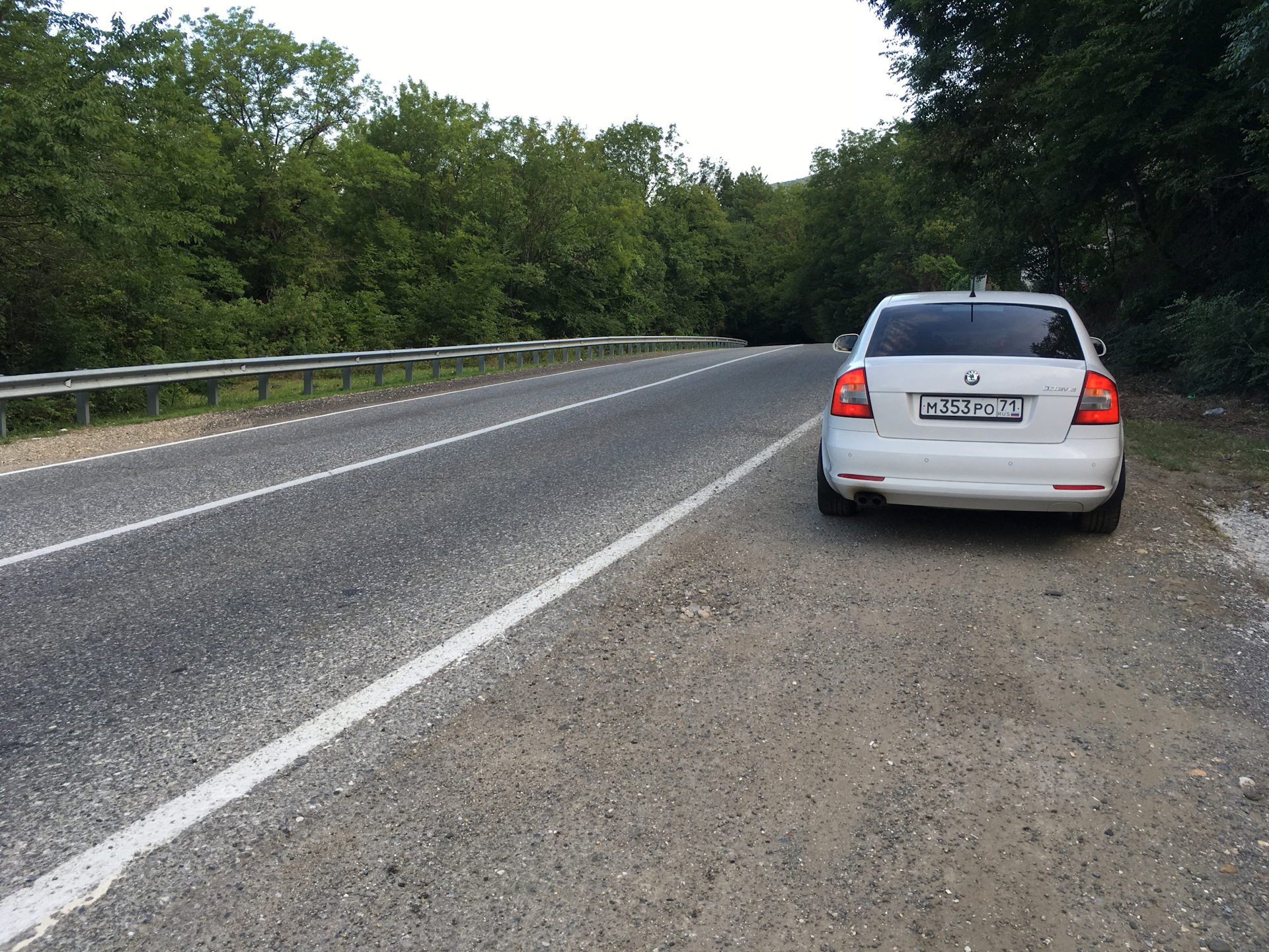 Поездка в Сочи 2018 на Skoda — Skoda Octavia A5 Mk2, 1,6 л, 2011 года |  путешествие | DRIVE2