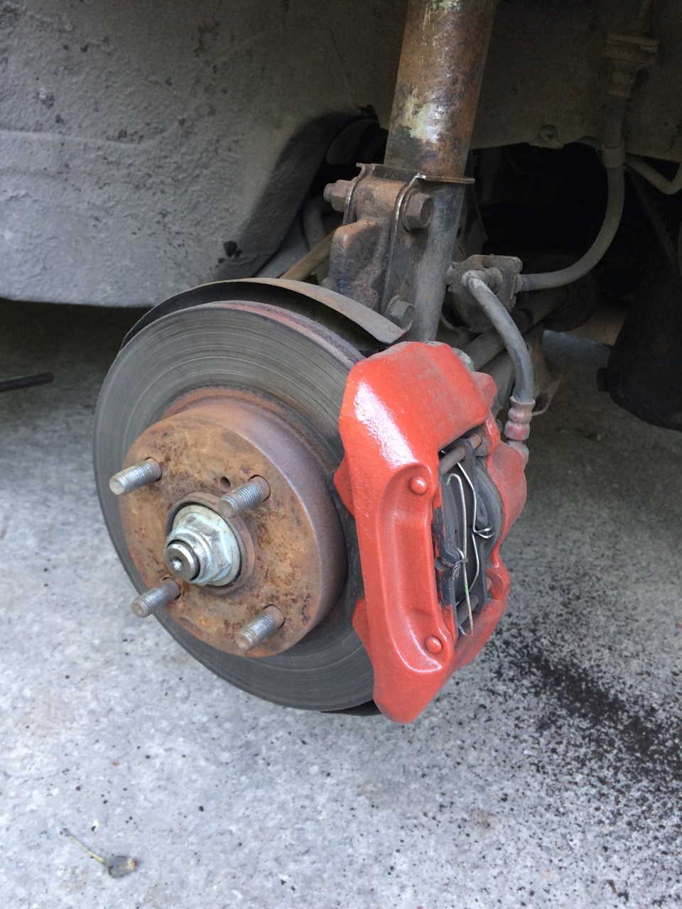 Замена тормозных колодок - Mazda 6 MPS, 2,3 л, 2008 года своими руками DRIVE2