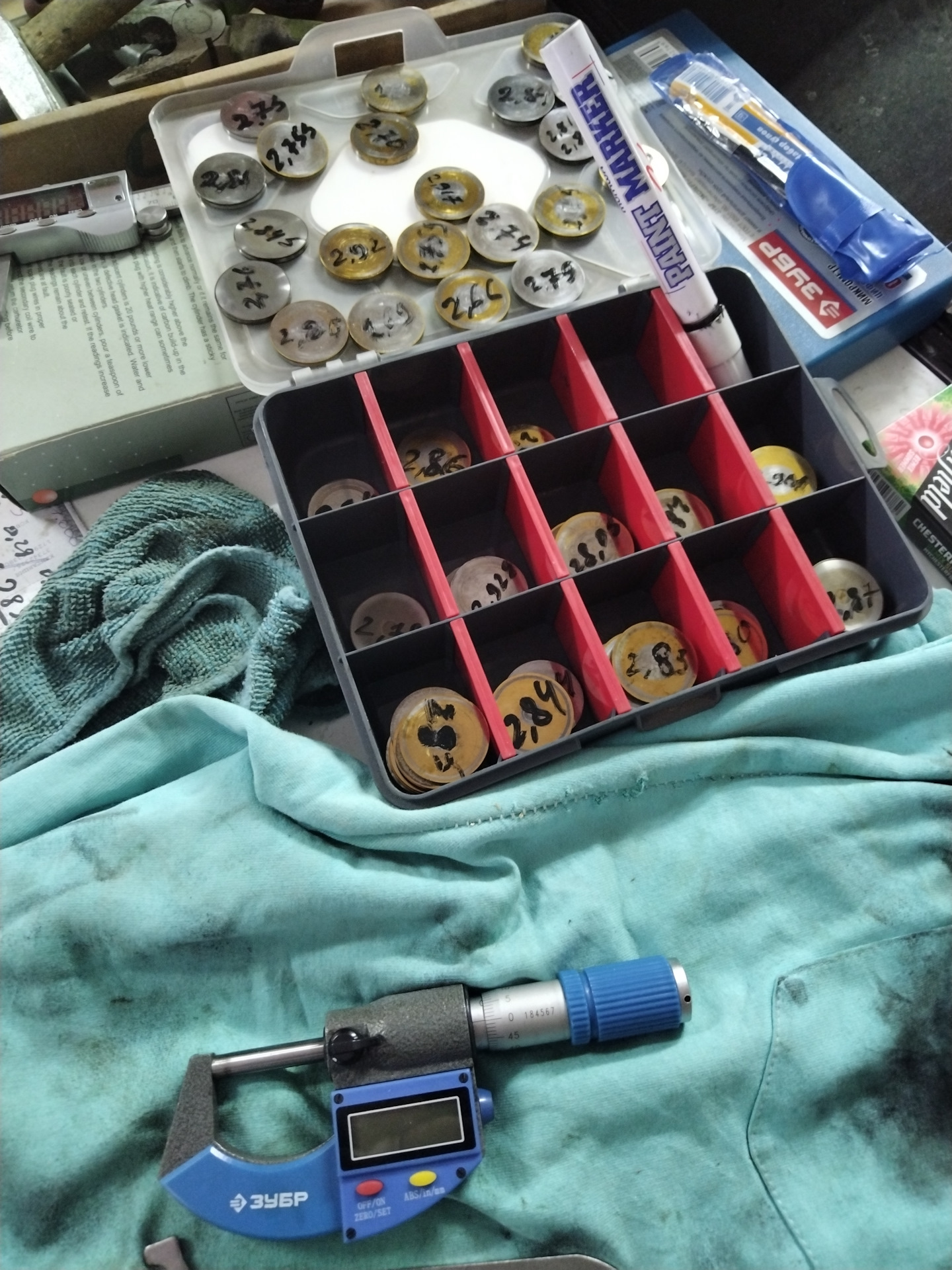 Регулировка клапанов, замер компрессии, полировка фар, туманок, задние ...