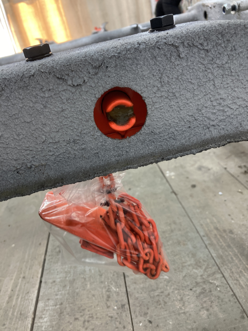 Реконструкция — "Лебедка для запаски" — Mazda B-Series VII, 2,5 л, 2005 ...