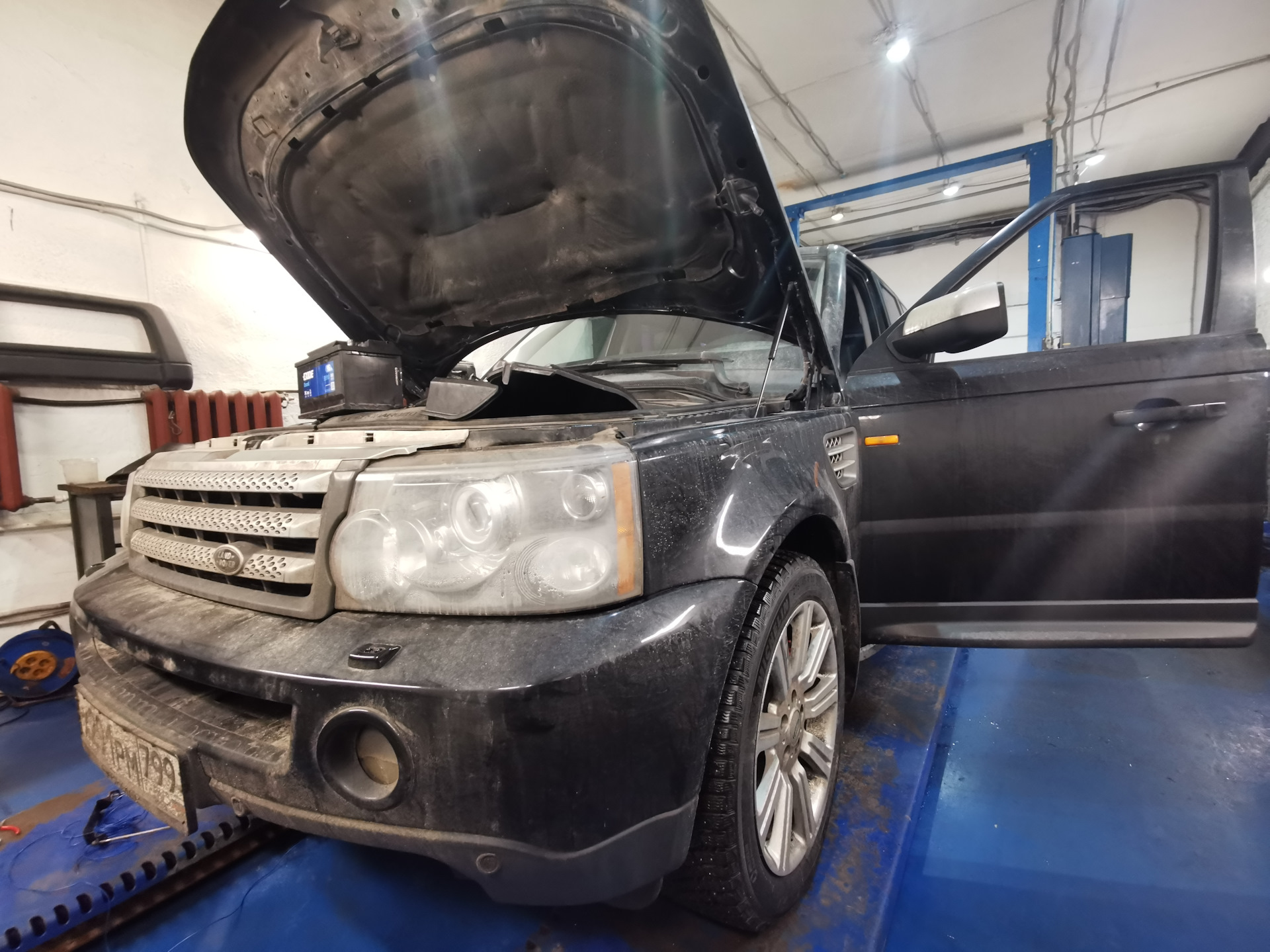 RRS 4.2SC, лампа зарядки, сварка, Gipsy, Denso. — Land Rover Range Rover  (3G), 4,2 л, 2008 года | электроника | DRIVE2