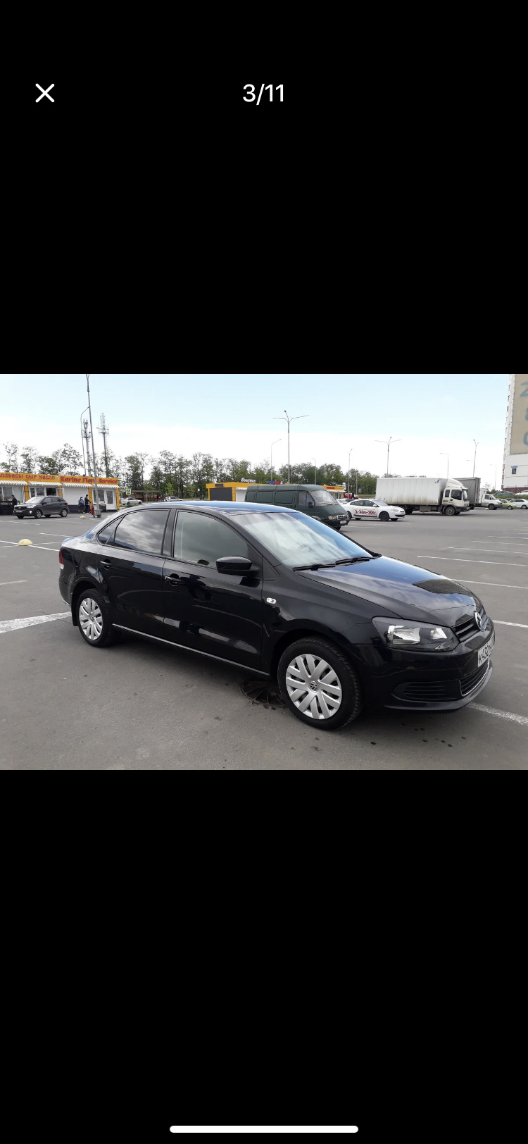 Битый был, но живет дальшее… — Volkswagen Polo Sedan, 1,6 л, 2011 года |  встреча | DRIVE2