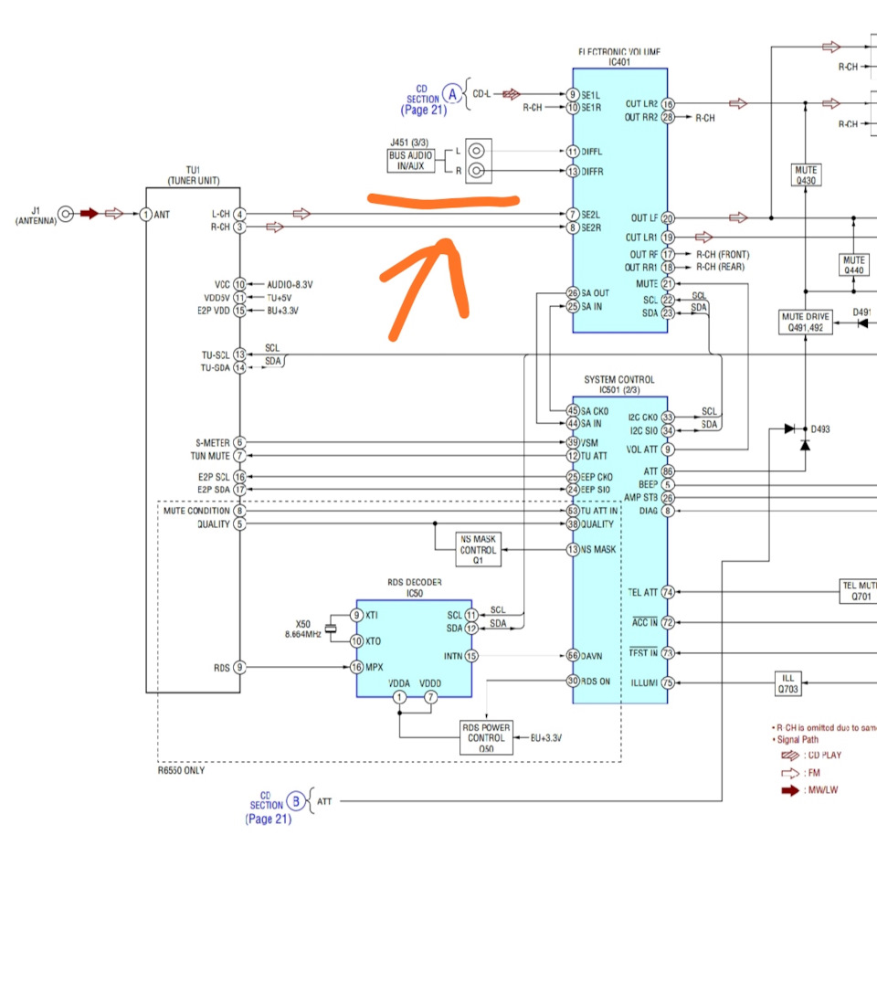 Sony cdx r6550 схема