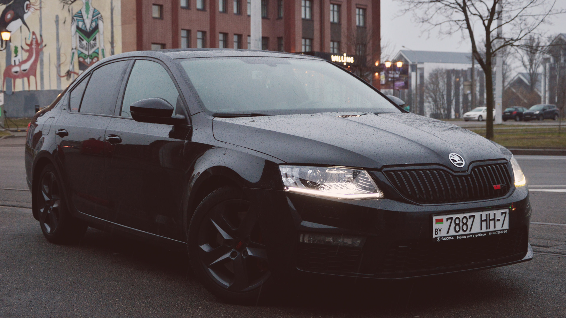 Skoda Octavia RS A7 Mk3 2.0 бензиновый 2014 | Black⚡ на DRIVE2