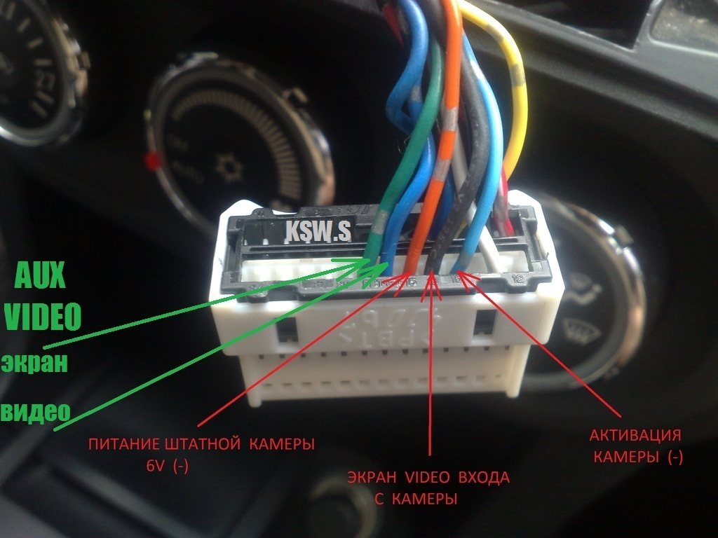 Подключение андроид магнитолы митсубиси аутлендер 3 Подсветка прикуривателя и AUX с VIDEO . - Mitsubishi Lancer X, 2,4 л, 2008 года 