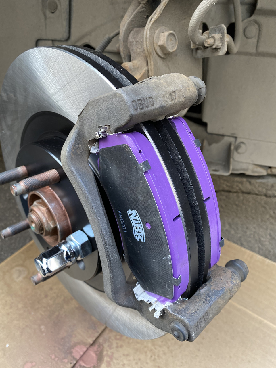 PN5561 Тормозные колодки (дисковые) NIBK | Запчасти на DRIVE2