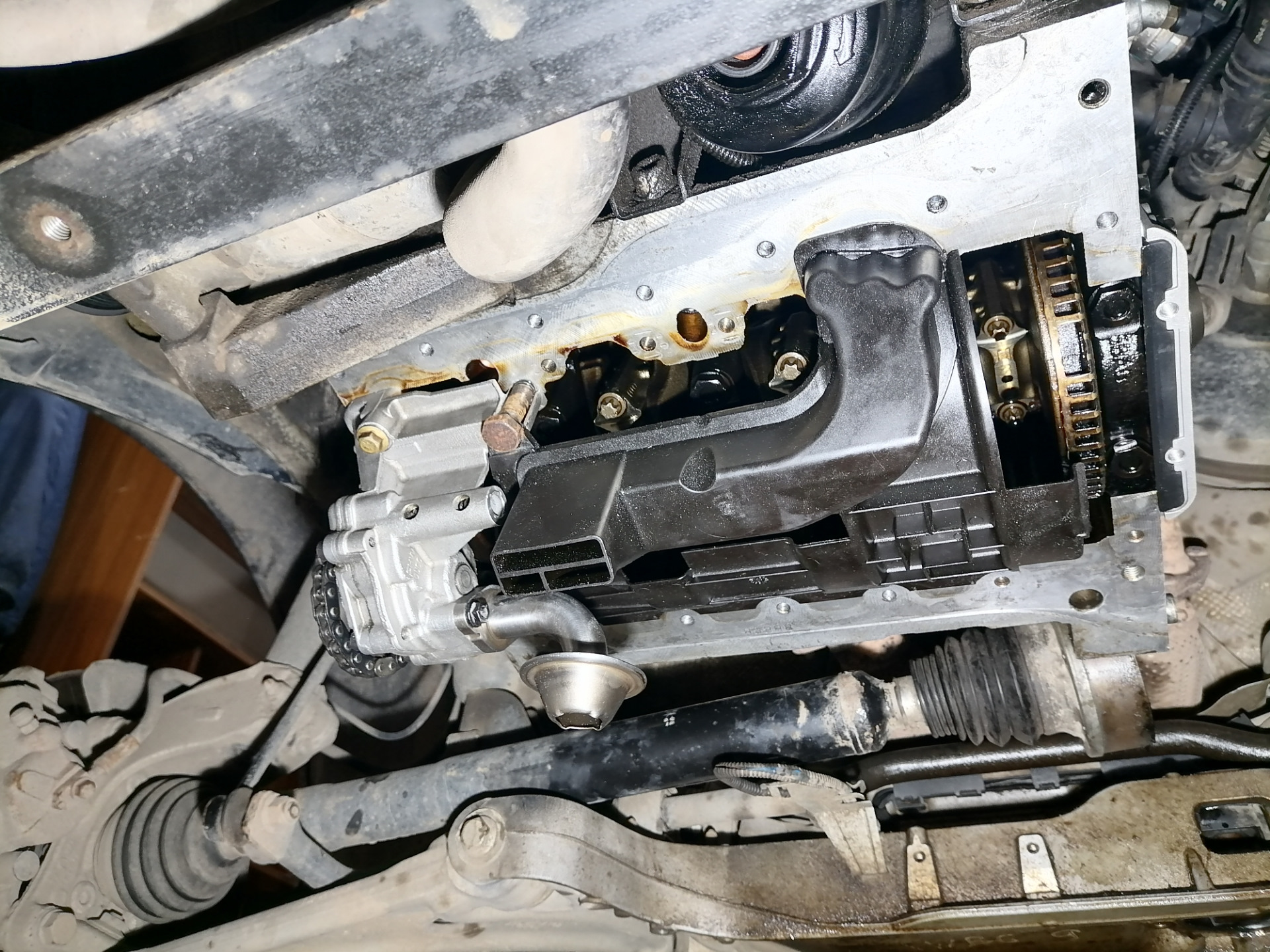 Удаление балансирных валов! — Volkswagen Passat B6, 2 л, 2007 года ...