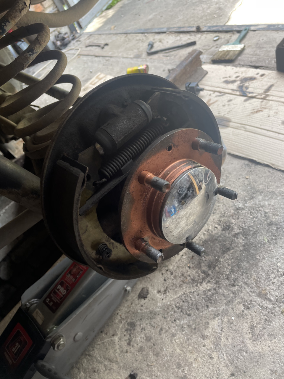 Заменил трос ручника! — Chevrolet Niva, 1,7 л, 2006 года | расходники ...