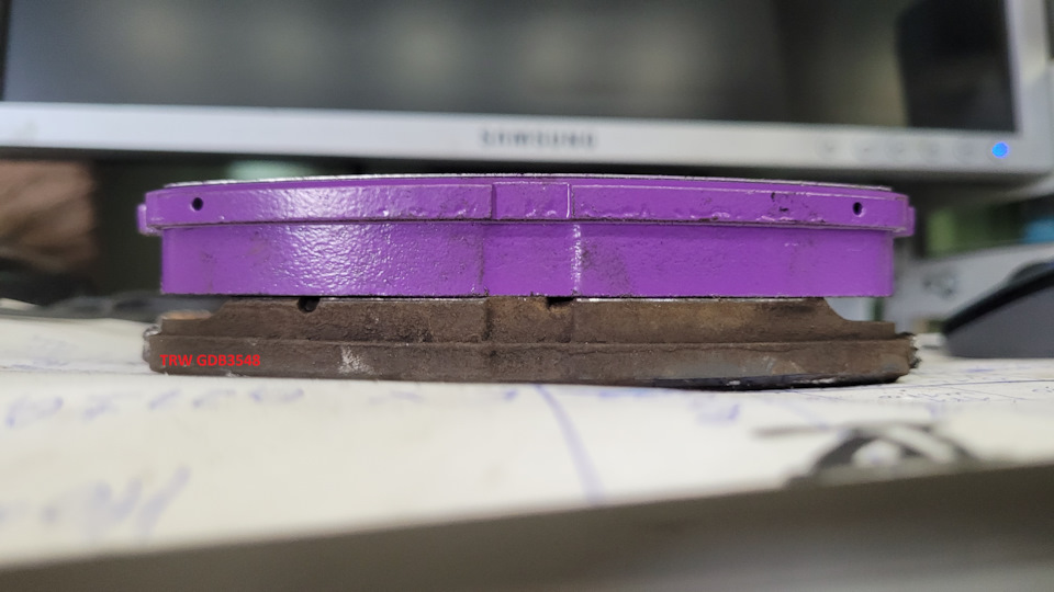 Фото в бортжурнале KIA Rio (3G). Запчасти на фото: GDB3548