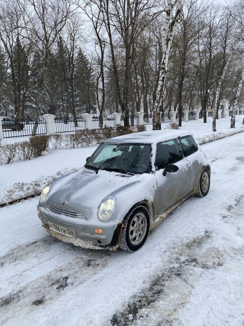 Ремонт автозапуска и замена глушителя — MINI Cooper Mk I, 1,6 л., 2003 ...