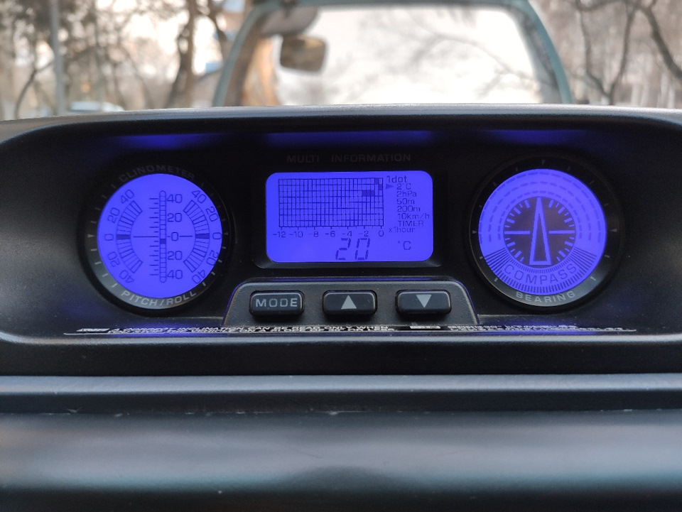 Хр…кренометр, экспериментируем с подсветкой — Toyota Land Cruiser Prado ...