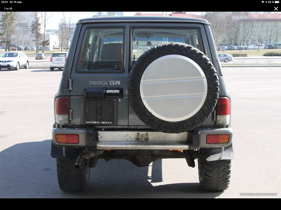 Фото в бортжурнале Nissan Patrol GR I (Y60)