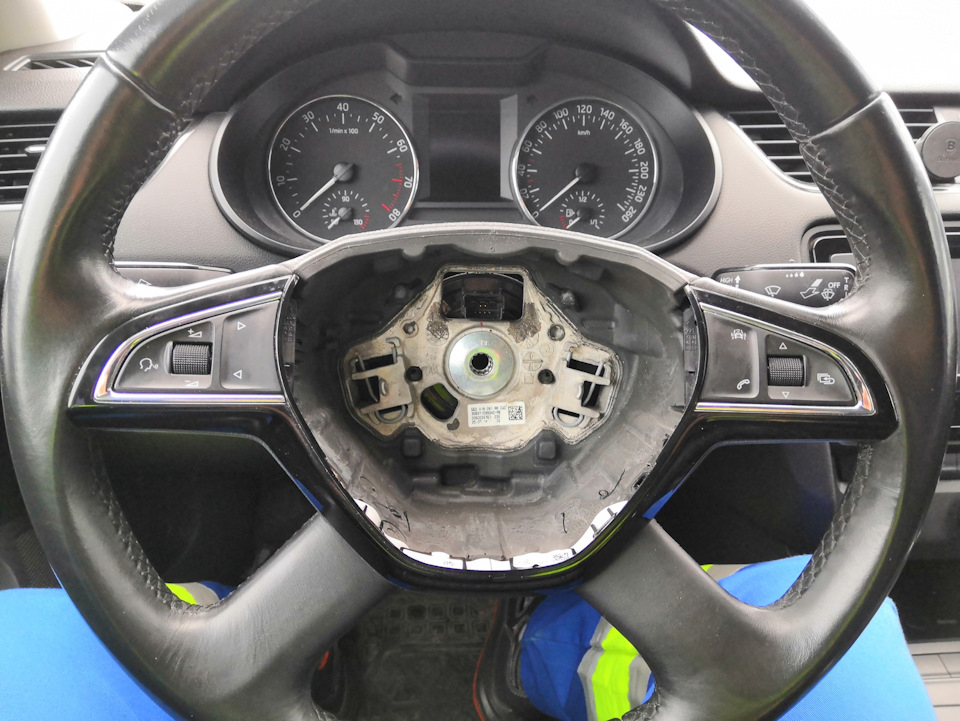 Установка мультируля — Skoda Octavia A7 Mk3, 1,2 л, 2013 года ...