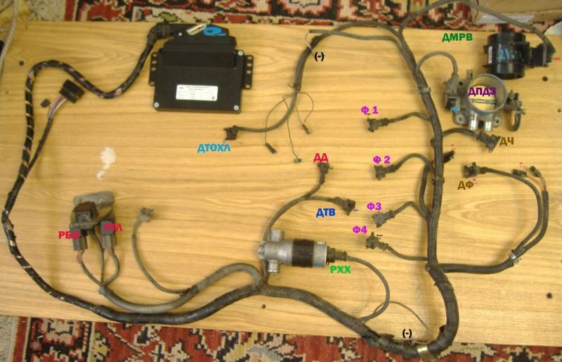 распиновка разъема бензонасоса уаз буханка инжектор