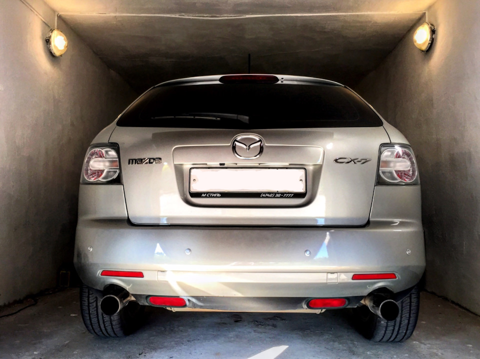 Если дверь багажника не закрывается на морозе — Mazda CX-7, 2,3 л, 2008 ...