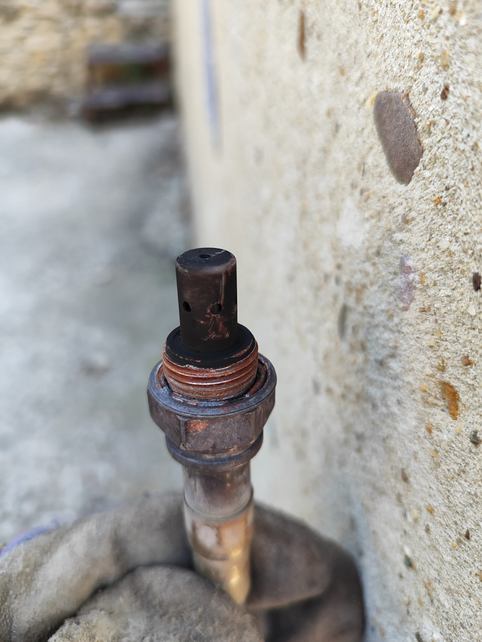 NGK1851. Замена лямбда-зонд (кислородный датчик). — Skoda Octavia