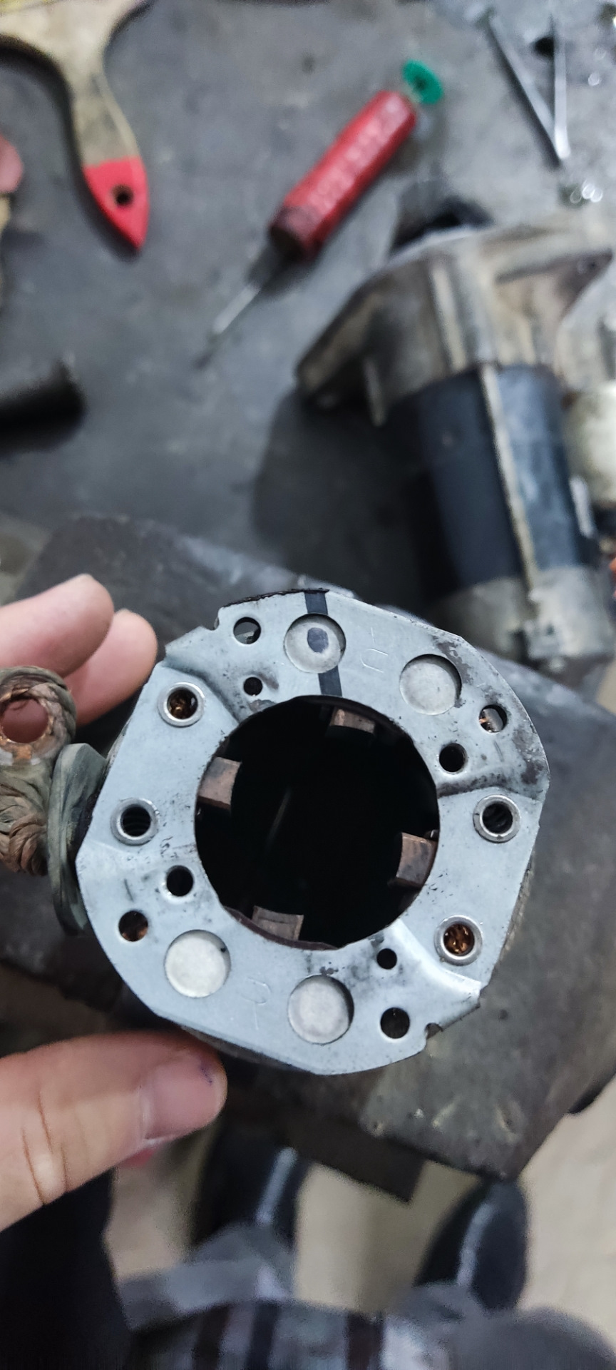 Ревизия стартера — Toyota Corolla (140/150), 1,6 л, 2010 года | своими ...