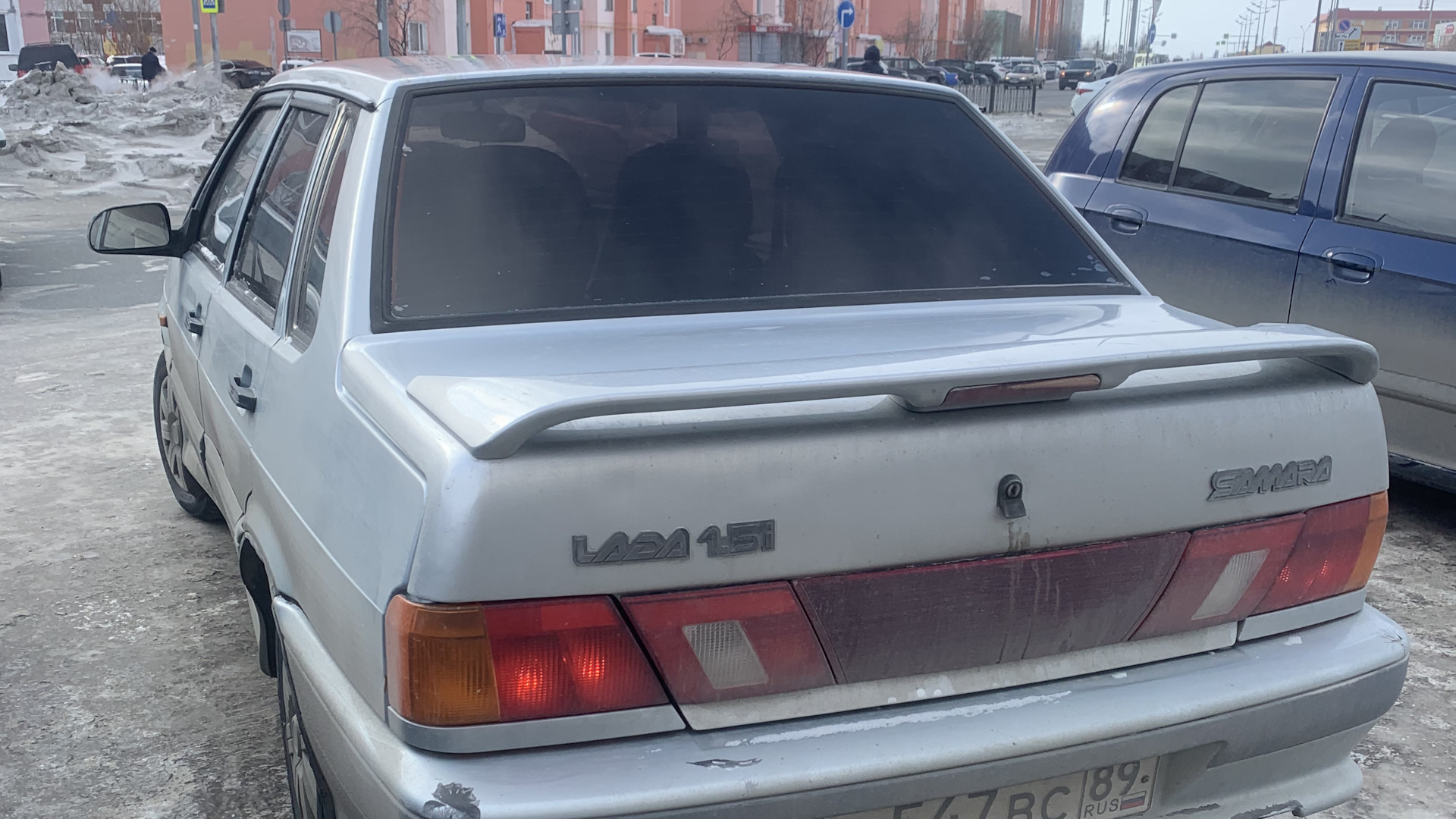 Lada 2115 1.5 бензиновый 2002 | Серебристо-Голубой,1.5i на DRIVE2