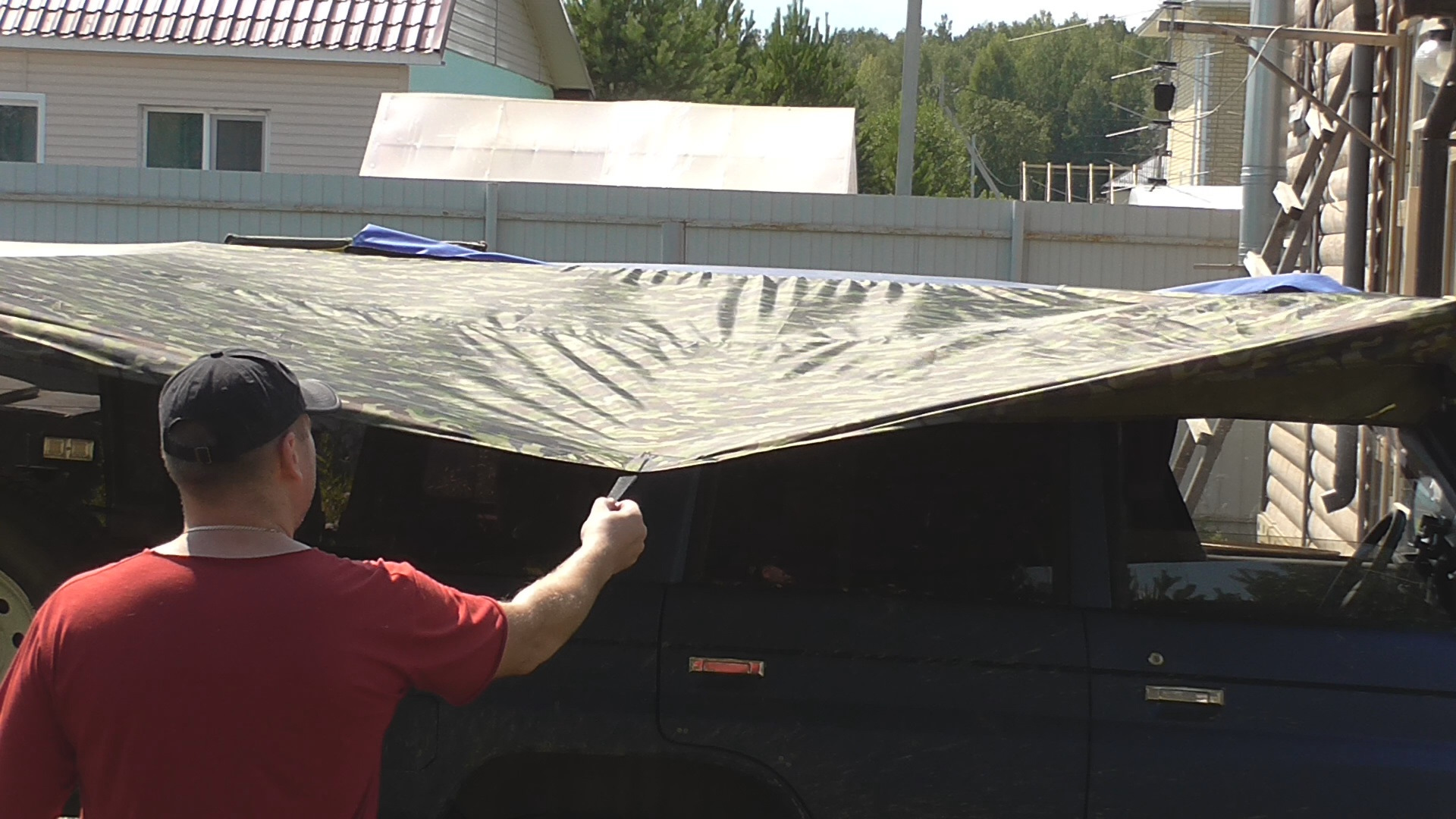 Веерная маркиза своими руками, тент для вашего авто и кемпинга ...