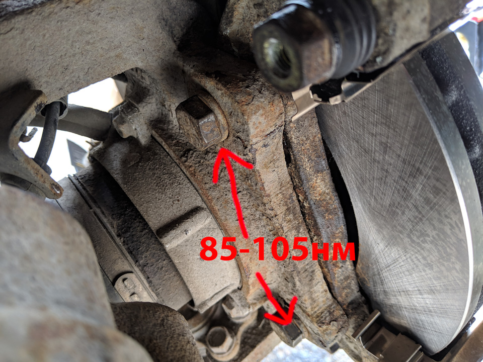 Прикручиваем с моментом 85-105 нм — SsangYong Kyron