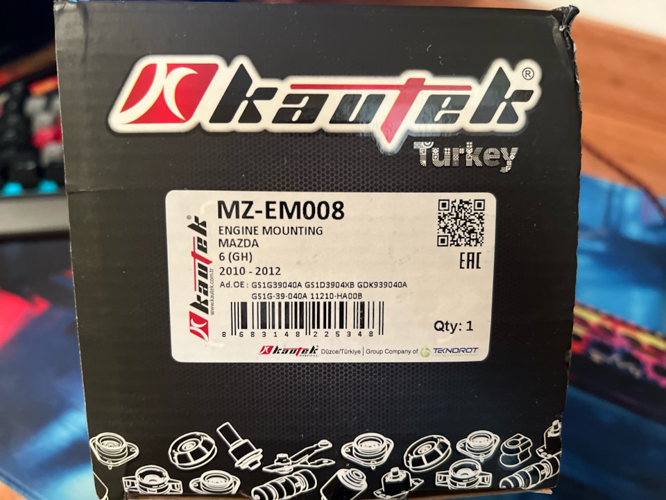 GDK939040A Опора двигателя Mazda | Запчасти на DRIVE2