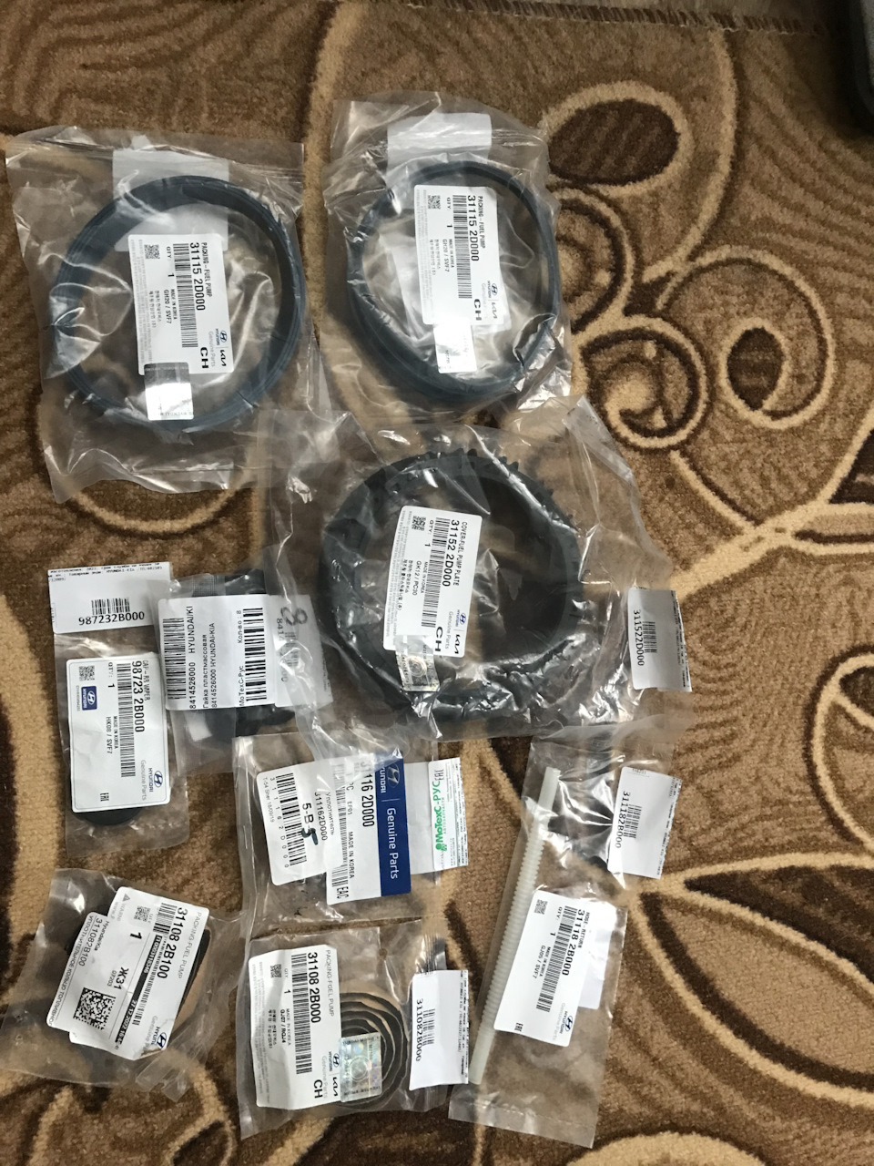 311082B000 Уплотнительное кольцо топливного насоса KIA HYUNDAI ...