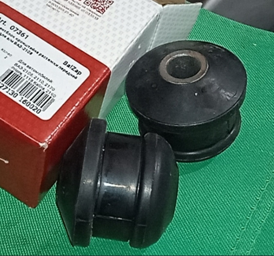 Влияние формы сайлентблока "краба" — Lada Гранта (2G) FL, 1,6 л, 2021 ...