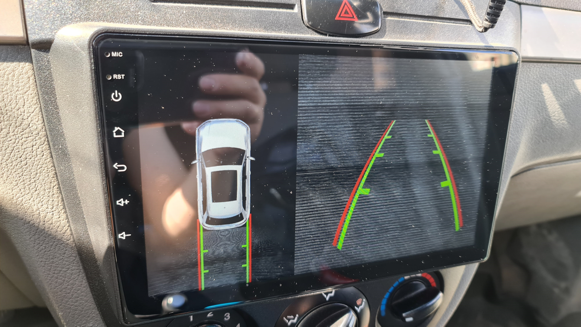 Тест камеры заднего вида Teyes AHD 1080p modeL ts86/Junsun V1/Lacetti ...
