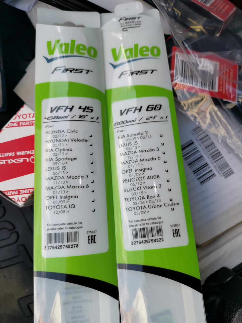 575832 Щетка стеклоочистителя Valeo | Запчасти на DRIVE2