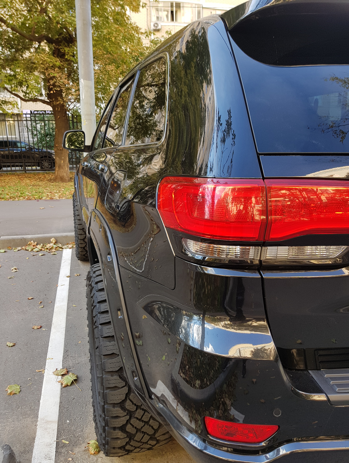 Grand Cherokee антихром