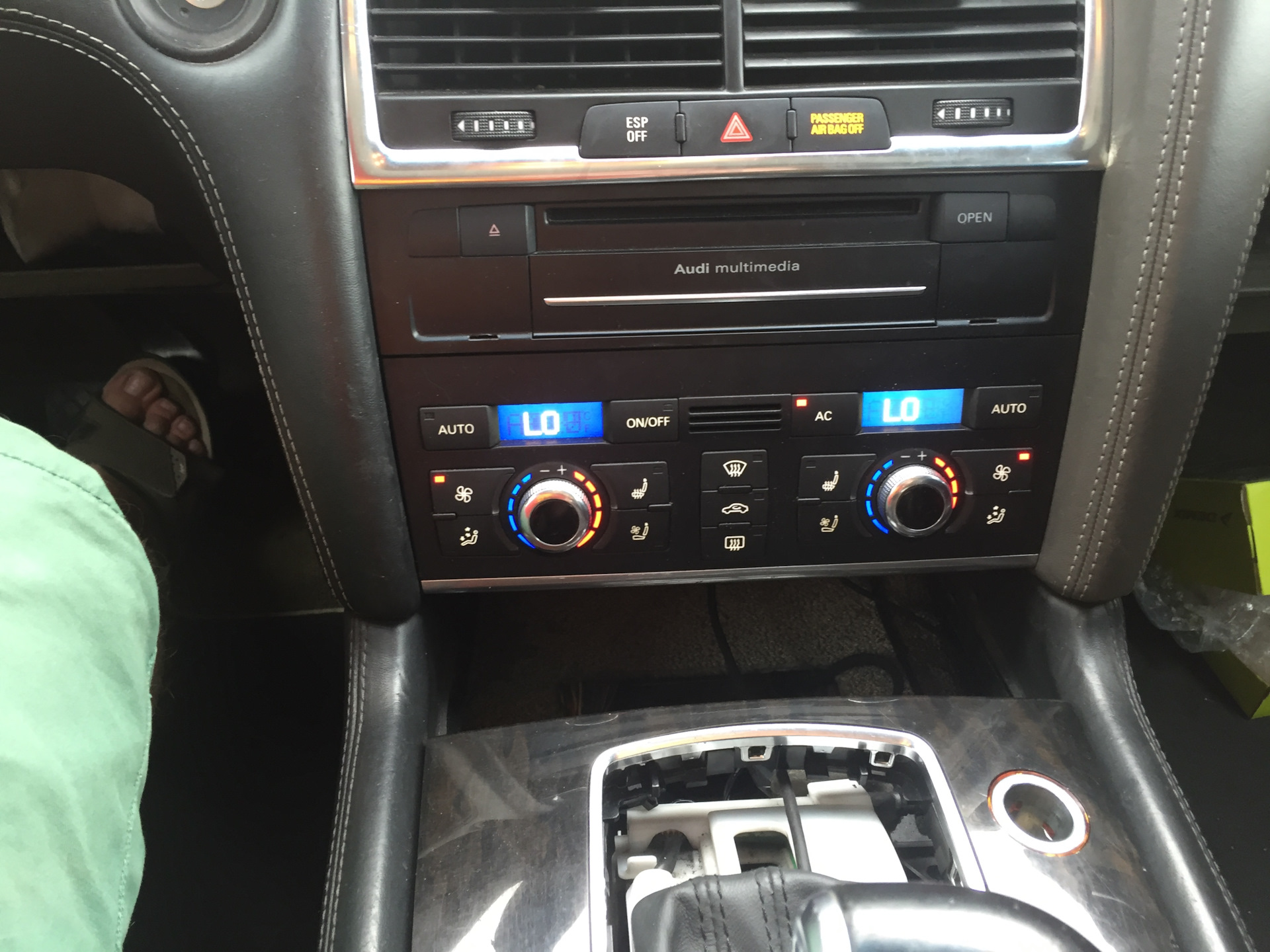 климат контроль ауди q7