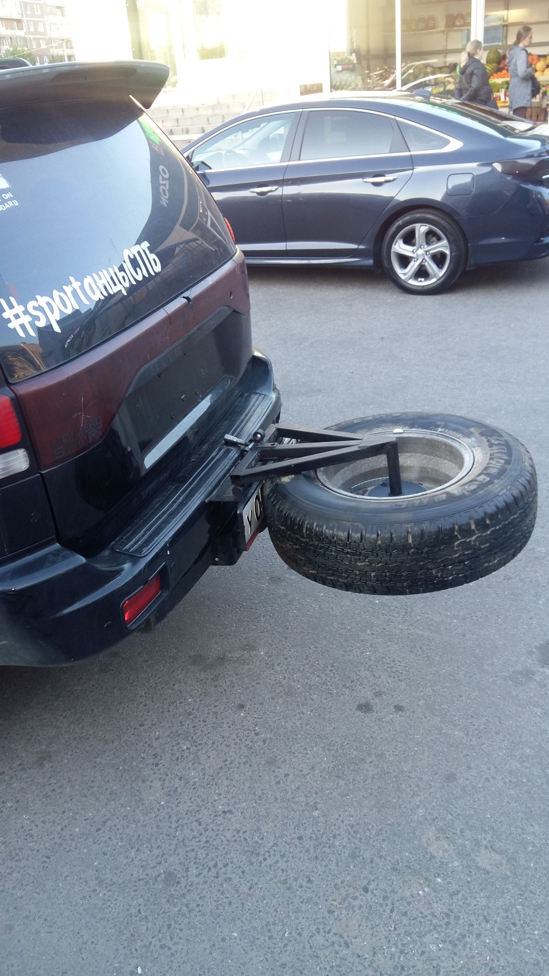 Калитка запасного колеса. — DRIVE2