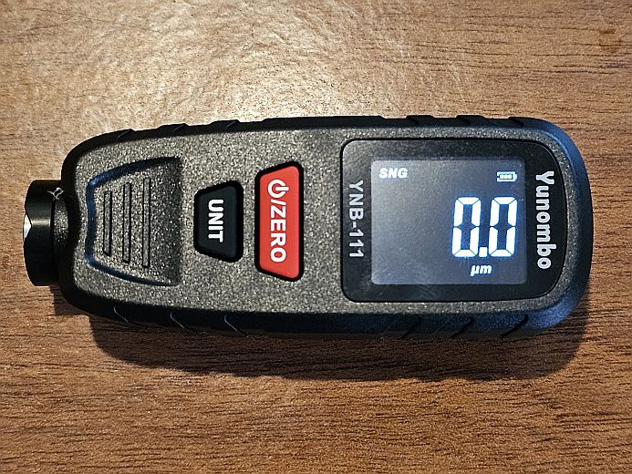 Толщиномер Yunombo YNB-111 — Ford Mondeo V, 2,5 л, 2017 года ...