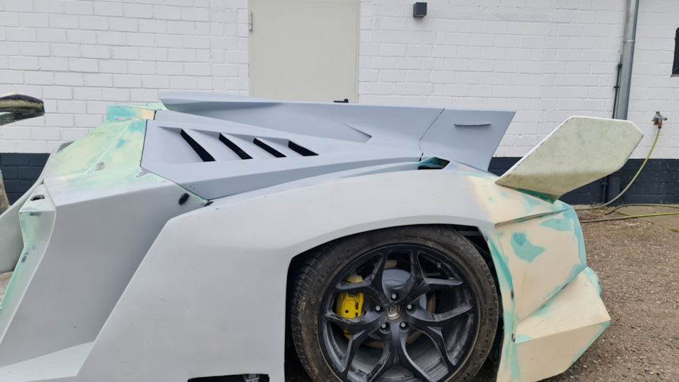 Жидкая шпакля, для косяков… — Самодельный Lamborghini Veneno, 2,5 л ...