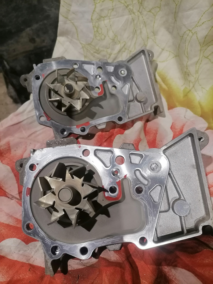 Помпа K4m, K7M на Nissan Almera V (G11/15), Renault Logan (2G), Renault ...